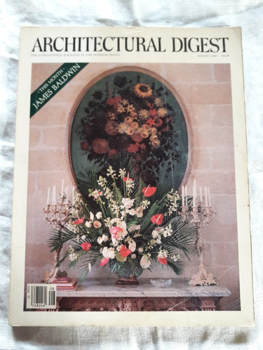 Architectural Digest Agosto 1987 International Fine Interior