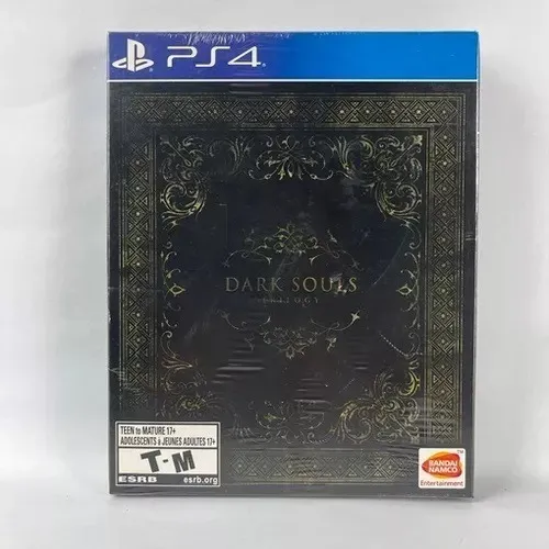 Dark Souls Trilogy Ps4 Steelbook Edition Dañado