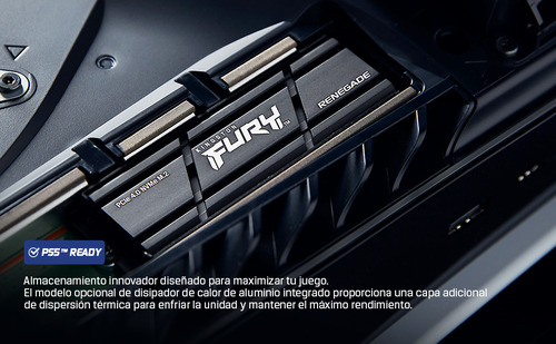 Ssd Kingston Fury Renegade Nvme 2tb Pci Express Playstation
