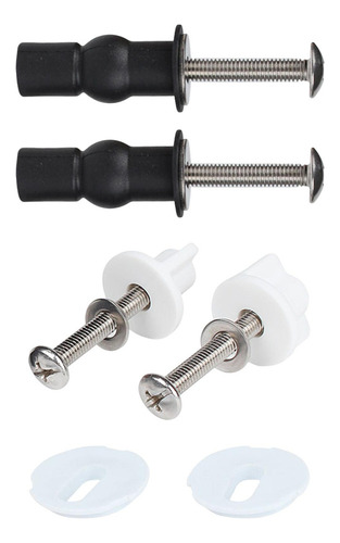 2 Tornillos Para Asiento De Inodoro, Pernos, Sujetadores,
