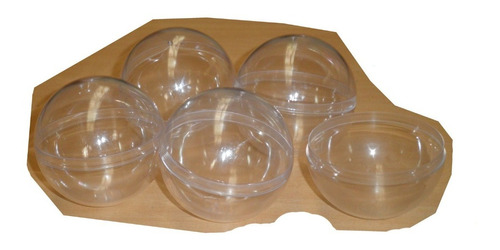 Bolillas Plasticas Transparentes 7 Cm Para Sorteos