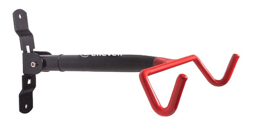 Imagem 2 de 5 de Suporte De Parede Retrátil Bike Elleven Preto/ Vermelho