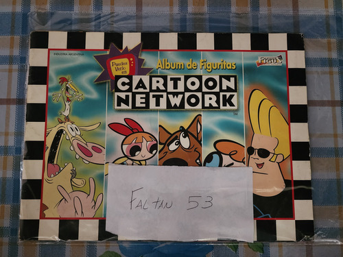 Album De Figuritas Cartoon Network - Buen Estado (Usado)