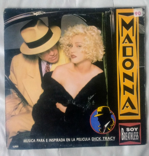 Madonna Dick Tracy Banda Sonora Vogue Vinilo Original 1990