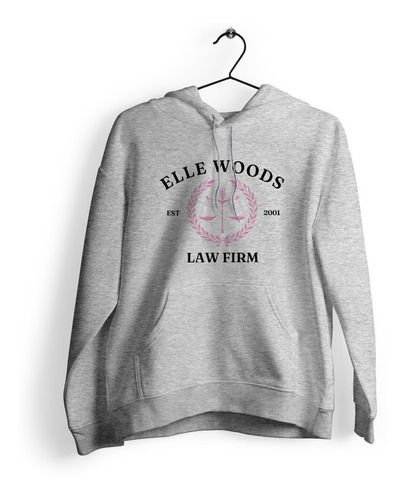 Sudadera Legalmente Rubia Elle Woods Law Firm Abogada 2001