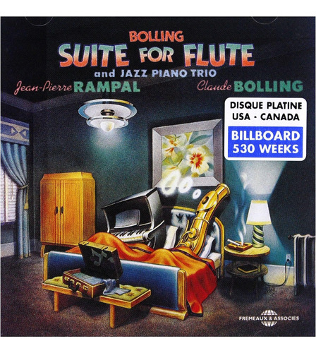 Cd: Bolling: Suite Para Trío De Flauta Y Piano De Jazz