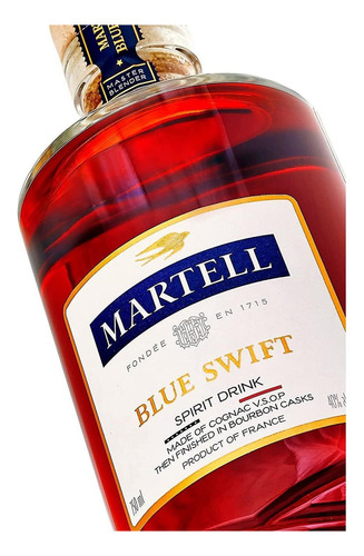 Pack De 2 Cognac Martell Blue Swift 750 Ml