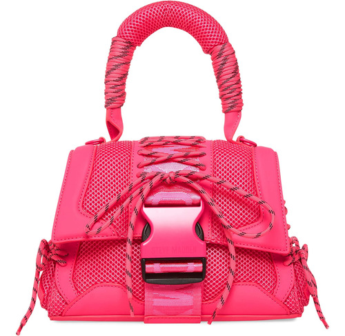 Steve Madden Bolso Bandolera Diego Con Asa Superior, Rosa Ne