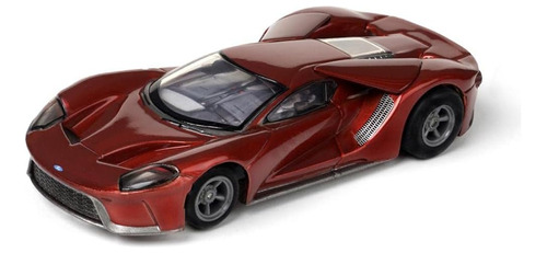 Afx/racemasters Ford Gt - Liquid Red Afx22030 Ho Slot Racing