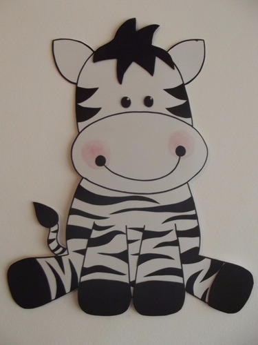 Imagen 2 de 3 de Figuras De Animales De 50 Cms En Goma Eva Precio X Unidad