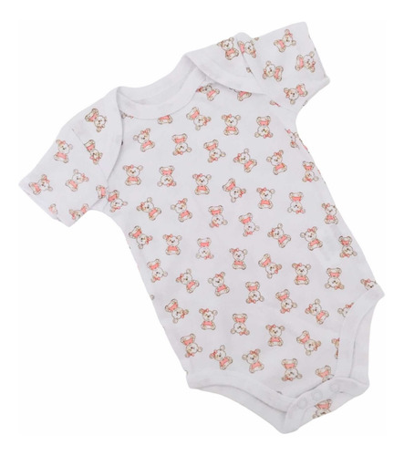 Body Marca Prenatal 100% Algodón Talla 6 A 9 Meses Osita.