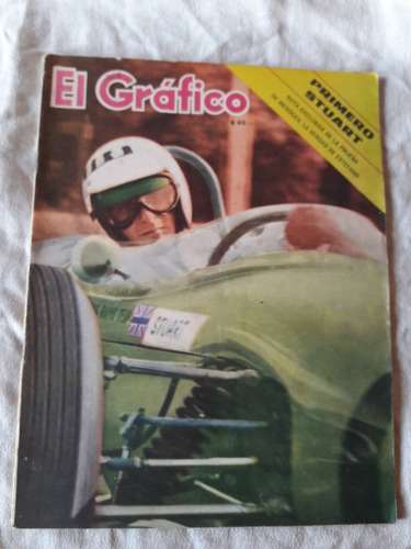 El Grafico N° 2418 8/2/1966 - Carrizo Central Estefano 