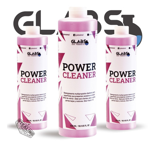 Glabs | Power Cleaner | Desengrasante | Llanta Rueda | 500cc | Detail / Detailing