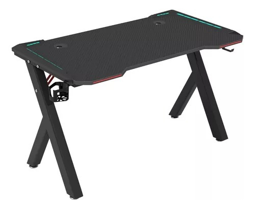 Escritorio Gamer Computadora Juego Luz Iluminacion Rgb Tamaño 1.4m - Ts Home