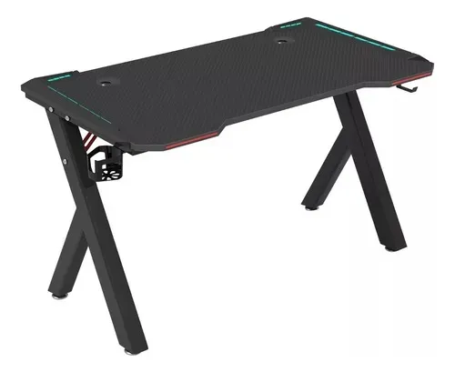 Escritorio Gamer Computadora Juego Luz Iluminacion Rgb Tamaño 1.4m - Ts Home