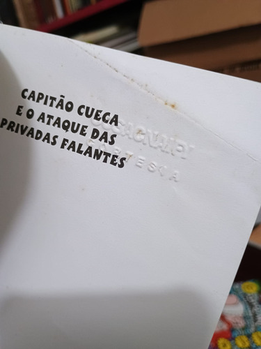 Coleção Cosac Naify Capitão Cueca 1 A 8 + Super Bebê Fraldinha 1 (Usado)