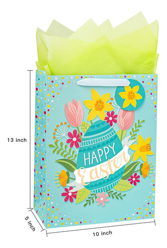 Loveinside Bolsa De Regalo Con Diseño De Huevo De Pascua Y F