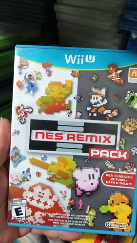 Nes Remix Pack Wii U Juegos Videojuegos 