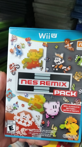 Nes Remix Pack Wii U Juegos Videojuegos (Usado)