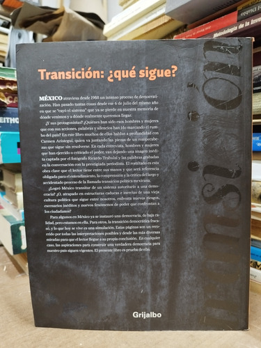 Libro. Transición. Carmen Aristegui Y Ricardo Trabulsi. (Usado)