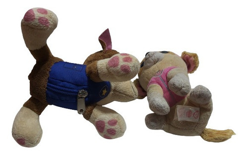 Paw Patrol Peluches Chase Y Skye Lote De 2 (Usado)