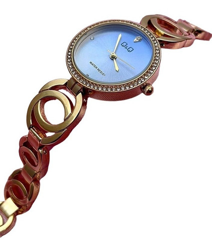 Reloj Q&q Pulso Acero Tipo Pulsera Para Dama