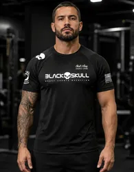 Camiseta Black Skull Dry Fit