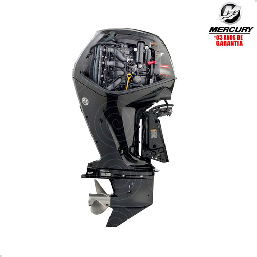 Motor De Popa Mercury 4 Tempos 100hp Elpt Efi Ct Pess Física