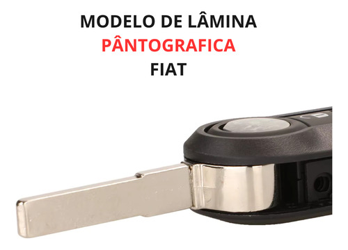 Chave Completa Fiat 500 2009 2010 2011 2012 2013 2014 3b
