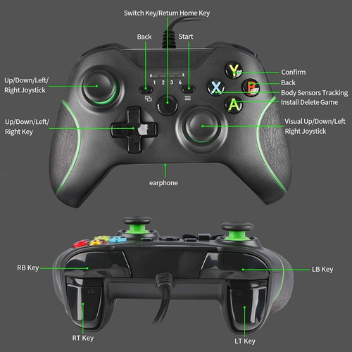 Joystick Xbox One / One S / One X / Jack 3.5mm / Cableado