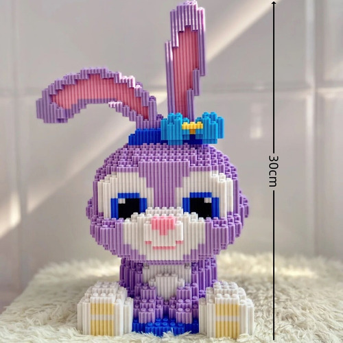 Bloques De Construcción Pikachu Rosa Estrella Y Conejo