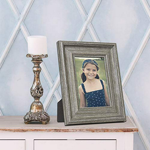 Marco De Foto Elegante Lawrence Frames Marlow, 4x6, Gris