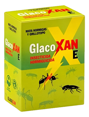 Glacoxan E Grillo Topo Hormiga Insecticida Cesped Jardin 60