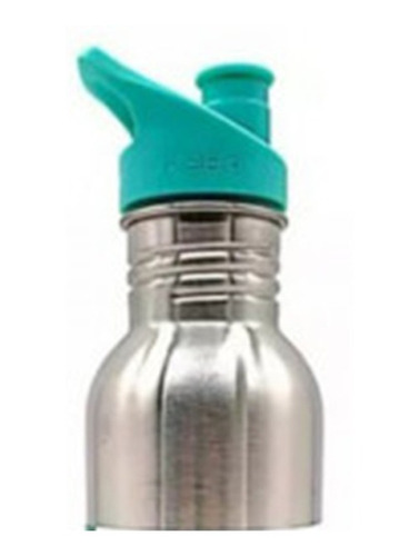 Botella Hidratación 600ml Metálica Celeste Keep Mimbral