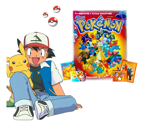 Álbum Pokémon 1ra Generación Y Evoluciones + Todas Sus Lámin