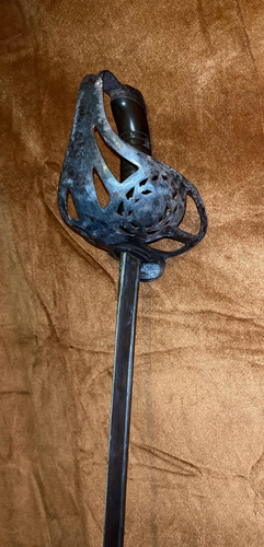 Imagen 8 de 9 de Sable Antiguo Ejército Uruguayo, Largo Total 102cm, Solingen