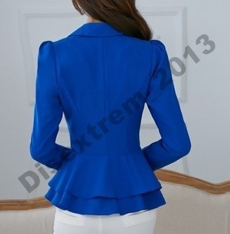 Chaqueta Peplum Blazer Peplum Diseñosextrem2013