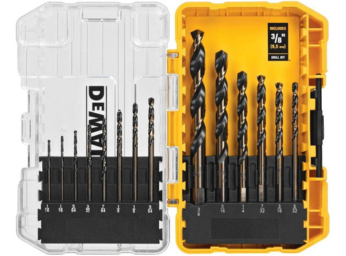 Juego De Brocas De Óxido Negro Dewalt Dwpiece