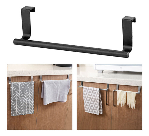 Puerta De Acero Inoxidable Toallero Colgante Baño Cocina
