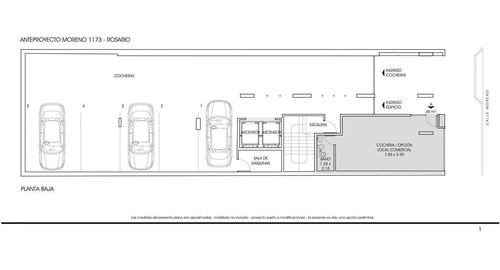Imagen 6 de 14 de Venta Departamento Mono Divisible 1 Dormitorio - Centro Rosario