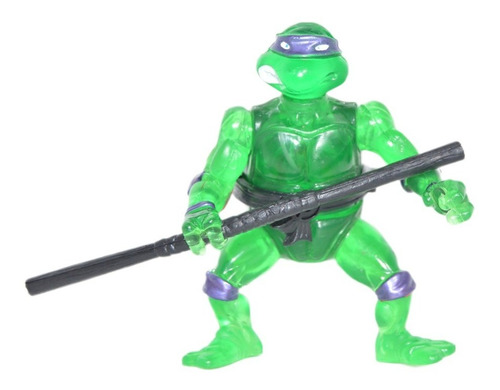 Figura Juguete Tortugas Ninja Donatello Translucida