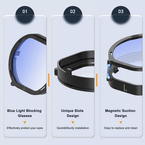 Protector De Lente Vr De Gafas Magnéticas Para Psvr2 Para Ps
