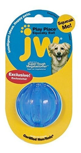 Jw Pet Playplace Squeaky Ball - Pequeño (el Color Puede Vari