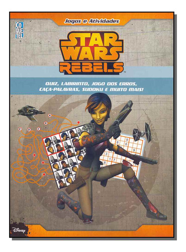 Libro Star Wars Rebels Jogos E Atividades De Woodroffe David