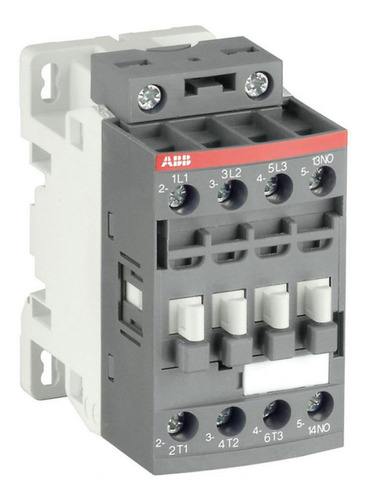 Contactor Tripolar Abb 12a 100-250vac Vcc 5,5kw Af12 1na