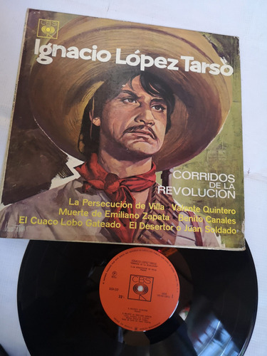 Ignacio López Tarzo Corridos De La Revolución Disco Dé Vinil