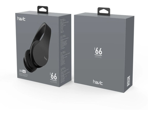 Imagen 4 de 4 de Audifonos Diadema Bluetooth Microsd Aux Havit I66