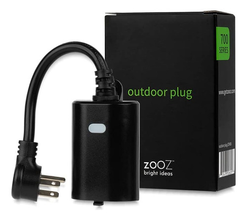 Zooz 700 Series Z-wave Plus Para Exteriores De Un Solo Enchu