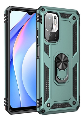 Funda Armor Ring Antigolpes Para Xiaomi Redmi Note 10 (5g)  