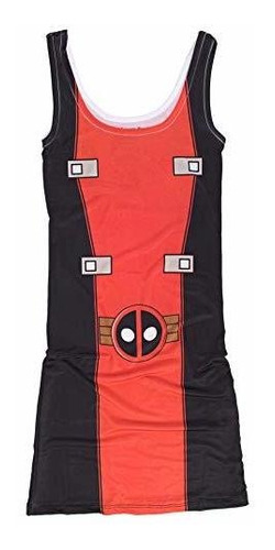 Vestido Disfraz Marvel Deadpool Jrs.